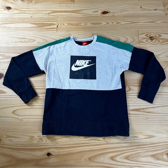 RARE Nike Colorblock Crewneck - Picture 1 of 4